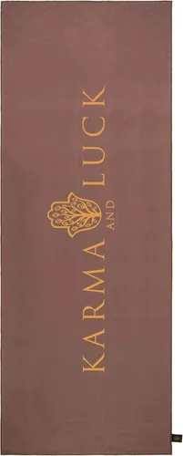 Vista 9 de KARMA AND LUCK Grounded Grace - Toalla de yoga, energía arraigada para fuerza y equilibrio, toalla antideslizante para esterilla de yoga caliente