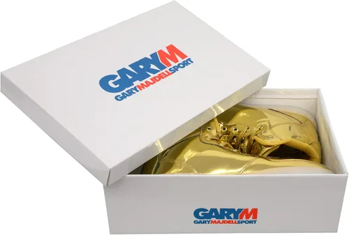 Vista 6 de Gary Majdell Sport Zapatos deportivos casuales con cordones metálicos líquidos brillantes para hombre