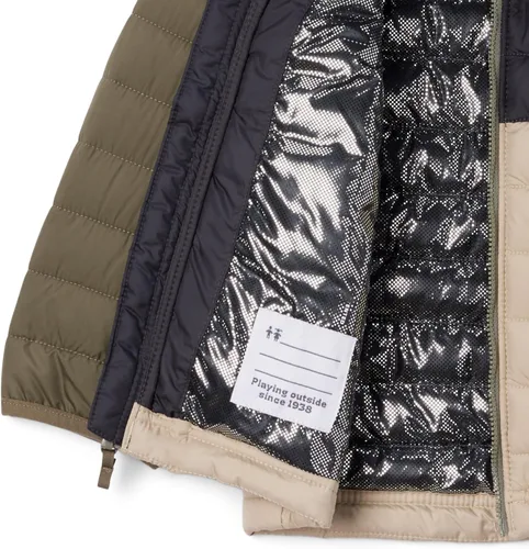 Vista 6 de Columbia Powder Lite - Chaqueta de invierno con capucha para niños