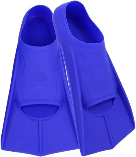 Vista 6 de Swim Training Fins Silicone Fins Kids Adult Training Short Fins Men's Women's Swimming Diving Equipment Fins Diving Fins Swimming Shoes