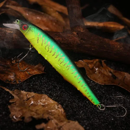 Vista 6 de Kit de Señuelo Jerkbait XFISHMAN - Señuelo de Peces Pequeños - Suspendido - Lubina, Lubina de Boca Pequeña, Lucioperca, Lubina de Boca Grande - 1