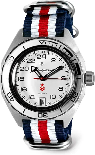 Vista 7 de VOSTOK Komandirskie 650546 GMT - Reloj mecánico automático de buceo automático