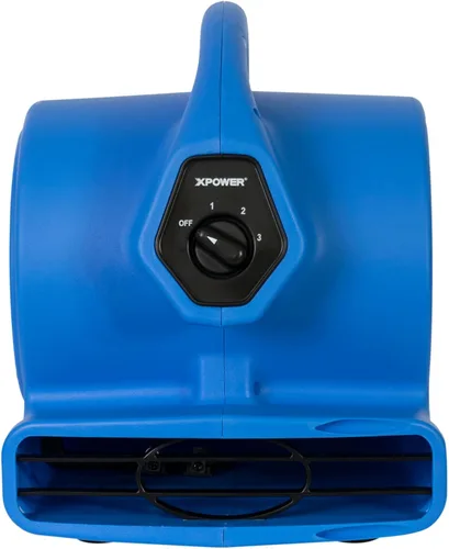 Vista 4 de XPOWER P-150N - Ventilador difusor de aroma con aroma aromático Freshen Air Mover + ionizador para aromatización, enfriamiento, ventilación y secado