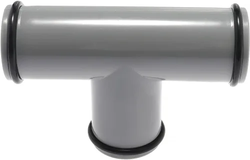 Vista 5 de Conector de manguera de bomba de filtro de junta en T T de 1-1/4 pulgadas para bombas de piscina