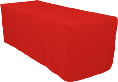 Vista 13 de Surmente - Manteles negros para mesas rectangulares de 6 pies, 30 x 72 pulgadas Protector de mesa ajustado, sin arrugas, tela de poliéster