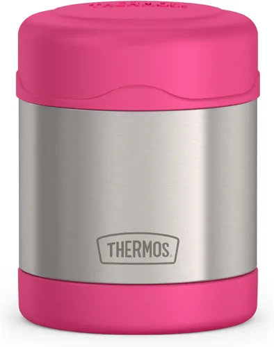 Vista 8 de THERMOS FUNTAINER Tarro de comida aislado, 10 onzas, tarro de comida apto para niños, rosa claro