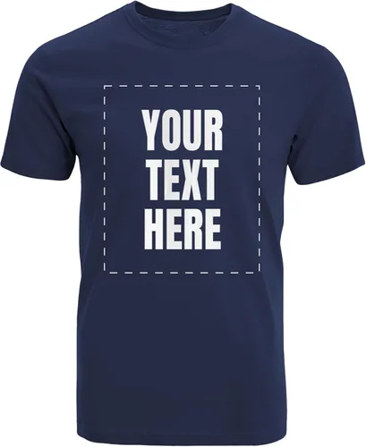 Vista 15 de GotPrint Camisa personalizada para hombres, mujeres, añade tu propio texto, camisetas personalizables, camiseta personalizable en la parte delantera