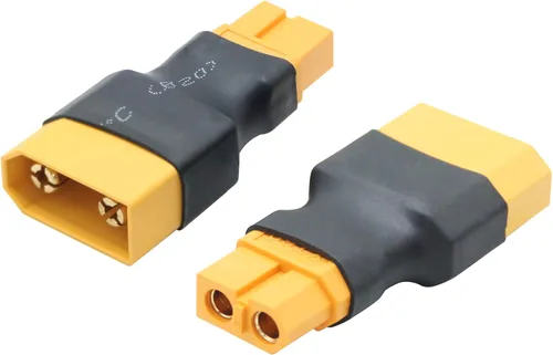 Vista 9 de 2 pares de adaptadores de conector XT60, XT60 macho y hembra sin adaptador de cable convertidor para RC Lipo batería Drone Toy Car etc