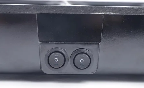 Vista 9 de Parrilla eléctrica con olla caliente, olla caliente eléctrica antiadherente 2 en 1 para interiores y sartén, control de temperatura dual Negro