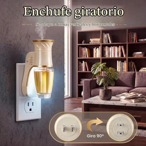 Vista 4 de Paquete de 2 tapones de fragancia de pared compatibles con WallFlower