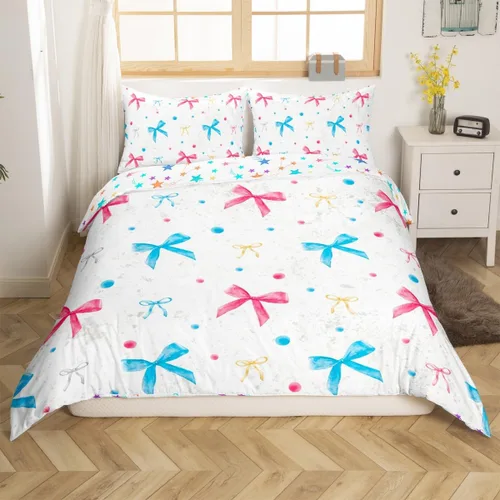 Vista 37 de Feelyou Juego de funda de edredón de tiburón, vida marina, tema oceánico, para niños, funda de edredón con estampado de tiburón 3D, funda de edredón