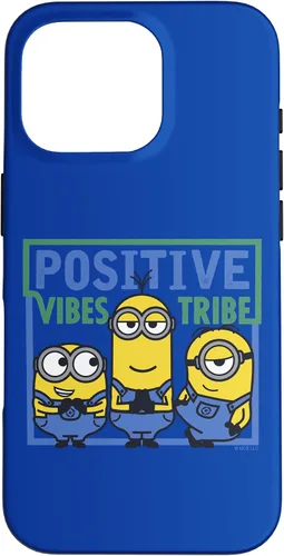 Vista 20 de Minions Carcasa Positive Vibes para iPhone 17