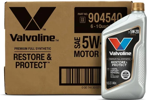 Vista 50 de Valvoline Advanced - Aceite de motor, SAE totalmente sintético