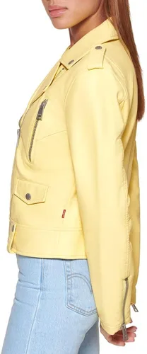 Vista 5 de Levi's Chaqueta corta de piel sintética para mujer