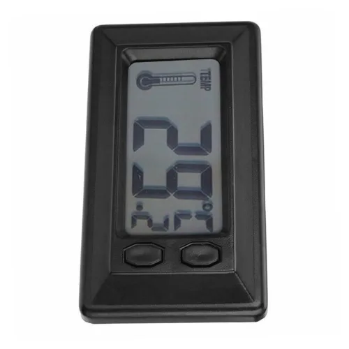 Vista 8 de Mini Coche Digital Interior Pantalla LCD Medidor de Temperatura Termómetro Negro