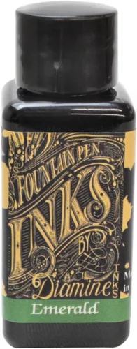 Vista 39 de Tinta embotellada para pluma estilográfica Diamine, 30 ml - Ámbar