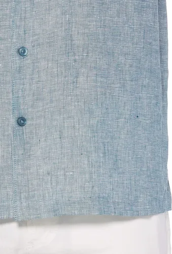 Vista 6 de Cubavera Camisa de manga corta con botones y un bolsillo para hombre