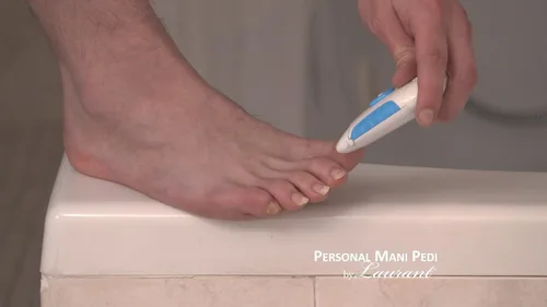 Vista 5 de Personal Mani Pedi Professional, cortaúñas automático para bebés, recortadora y limadora 100% segura para niños y ancianos, incluye rodillo mineral