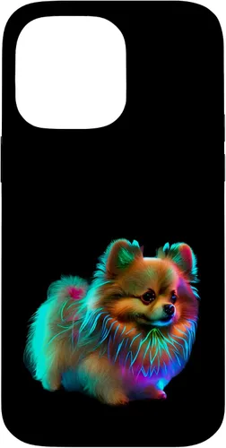 Vista 21 de Funda para iPhone 16 con diseño de raza de cachorro de Pomerania para mujeres o niñas