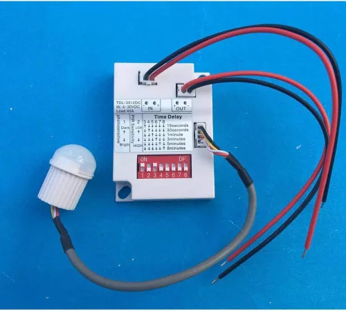 Vista 4 de Luz infrarroja del interruptor del sensor de detección de movimiento de 12V (12V)