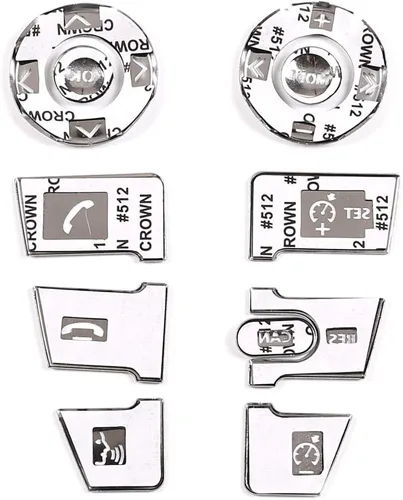 Vista 7 de Adhesivo para volante de coche para Land Rover Discovery 4 LR4 2010-2016, para Range Rover Sport 2010-2013, Freelander 2 2013-2015