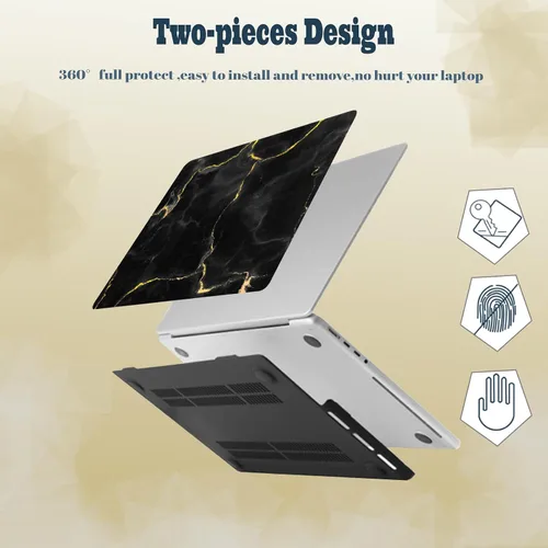 Vista 137 de Carcasa para laptop MacBook Air de 11 pulgadas 2015 2014 2013 2012 2011 2010 versión modelo A1465 A1370, Air 11.6 pulgadas a presión funda rígida