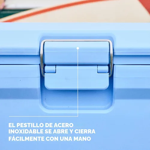 Vista 7 de Coleman Pro Enfriador Rígido Premium Ultraligero de Servicio Pesado de 25 cuartos, Aislamiento Extra Grueso Mantiene el Hielo hasta 3 Días