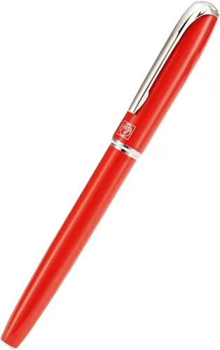 Vista 17 de erofa Picasso 916 - Pluma estilográfica negra mate con caja, bolígrafo de caligrafía doblada de titanio negro