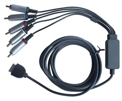 Vista 3 de OSTENT Component HD-TV Audio Video HD AV Cable para Sony PSP GO