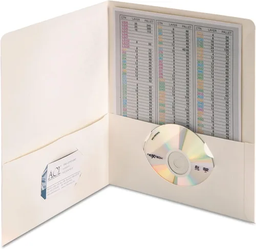 Vista 11 de Smead 87850 - Carpeta de 2 bolsillos con peso pesado, hasta 100 hojas, tamaño carta, colores surtidos, 25 por caja