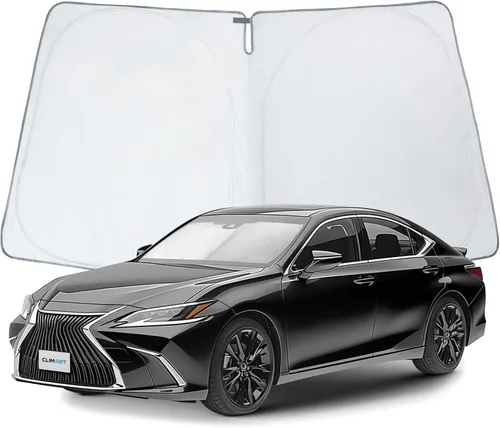 Vista 68 de CLIM ART Parasol para parabrisas para BMW X3 2018-2024, parasol plegable de ajuste personalizado, protector solar del vehículo, cubierta