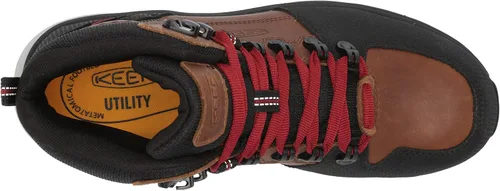Vista 5 de KEEN Utility Botas de trabajo de almacén Red Hook impermeables para hombre de media altura con punta compuesta