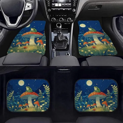 Vista 45 de Tapetes personalizados para piso de automóvil, alfombras personalizadas para piso de automóvil con tu nombre de imagen personalizado, texto, juego