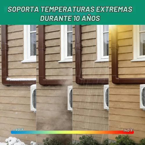 Vista 6 de Mini cubierta de línea dividida: 4 '' 7.5 Ft Línea Ocultar Marrón
