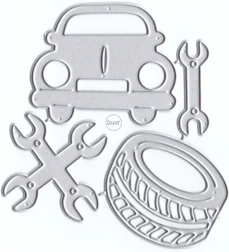 Vista 12 de DzIxY Lindos troqueles de corte de metal para carruaje de bebé, para hacer tarjetas, troquelados, juegos de troqueles, álbum, plantillas