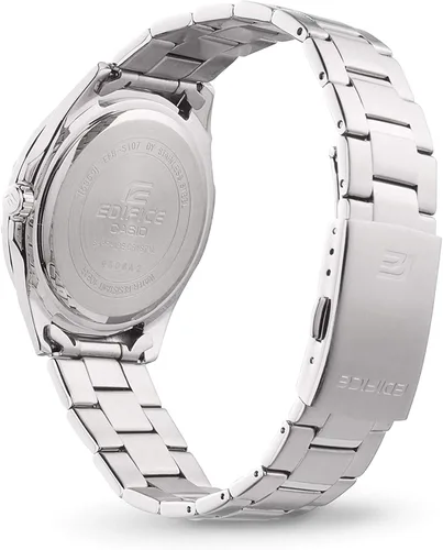 Vista 2 de Reloj Casio para hombre analógico de cuarzo con correa de acero inoxidable modelo EFR-S108D-1AVUEF