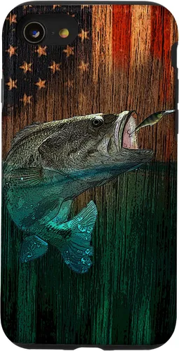Vista 18 de iPhone 16 Largemouth Bass pesca pescadores caso