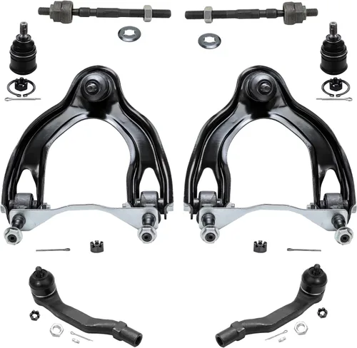 Vista 217 de Detroit Axle - Kit de suspensión frontal de 8 piezas para Chevy Silverado