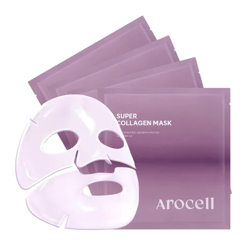 Vista 10 de AROCELL OFFICIAL Botulcare Mask EX 4 - Hoja facial hidratante reafirmante hidratante que aumenta la elasticidad que aumenta los poros minimiza