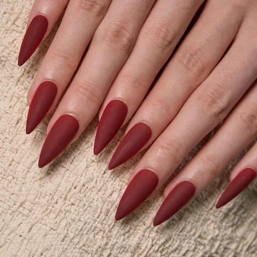 Vista 25 de CurvLife Uñas postizas a presión con punta francesa cuadrada media, color Brillo de porcelana
