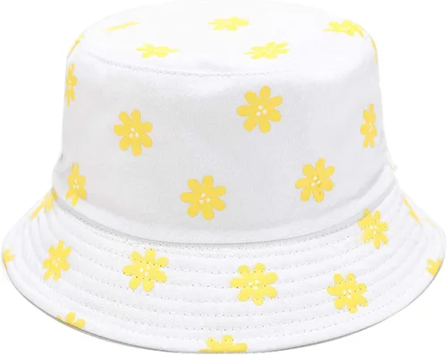 Vista 30 de Sombrero de pescador reversible de doble cara con estampado unisex Banana