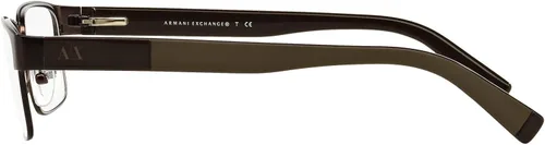 Vista 4 de AX ARMANI EXCHANGE Men's Ax1017 Rectangular Prescription Eyewear Frames