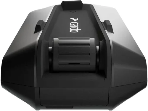 Vista 2 de Cardo PACKTALK Edge - Intercomunicador de auriculares con sistema de comunicación Bluetooth para motocicleta, paquete doble