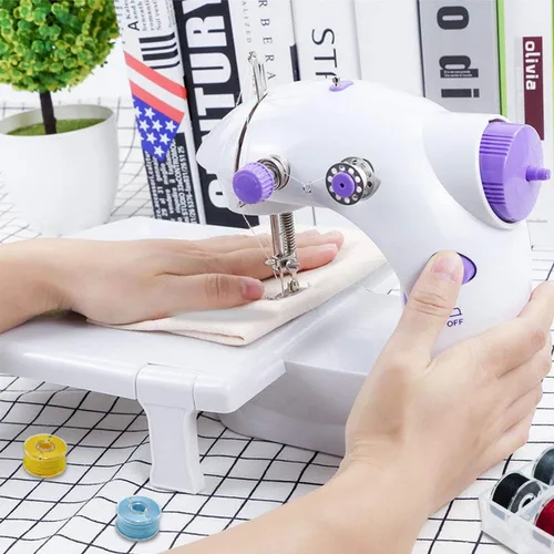 Vista 2 de 36 piezas de bobinas e hilos de coser preenrollados con estuche de plástico de almacenamiento, juego de hilos de coser de colores surtidos