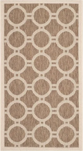 Vista 20 de SAFAVIEH Courtyard Collection CY6924 - Alfombra decorativa para interiores y exteriores, impermeable, fácil de limpiar, 2 pies 3 pulgadas x 6 pies 7