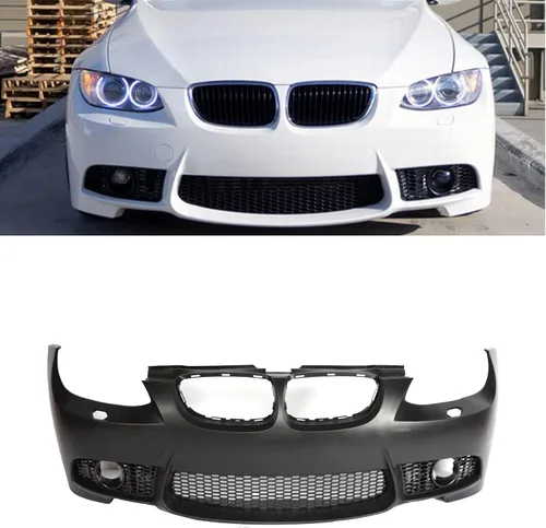 Vista 8 de PENSUN Estilo M3 Cobertura de Parachoques Delantero Compatible con BMW E92 E93 328i 335i Coupé Convertible 2007-2010
