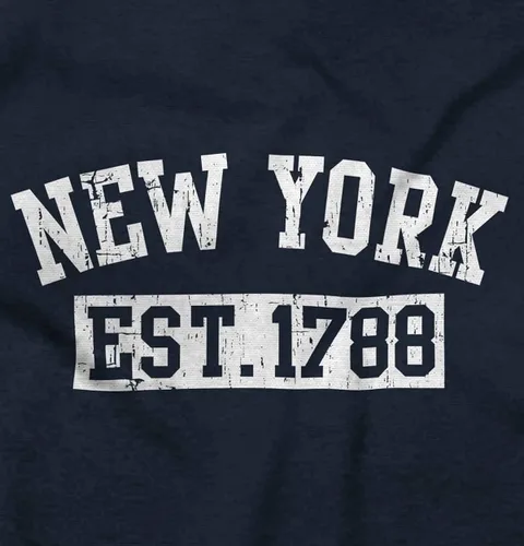 Vista 2 de New York EST 1788 Souvenir Sudadera con capucha Mujer Hombres