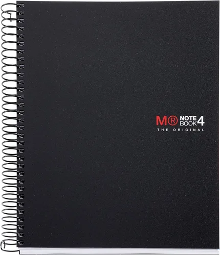 Vista 10 de Miquelrius 47138 Cuaderno negro, A4