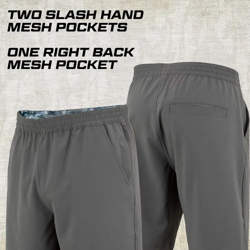 Vista 5 de Mossy Oak Mens Men's Lounge Shorts Comfy Gym Shorts with PocketsShorts