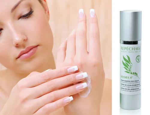 Vista 2 de Repechage Hydra 4 Crema facial hidratante diaria para piel seca o sensible - Hidratante facial ligero con retinol, ácido láctico y ácido